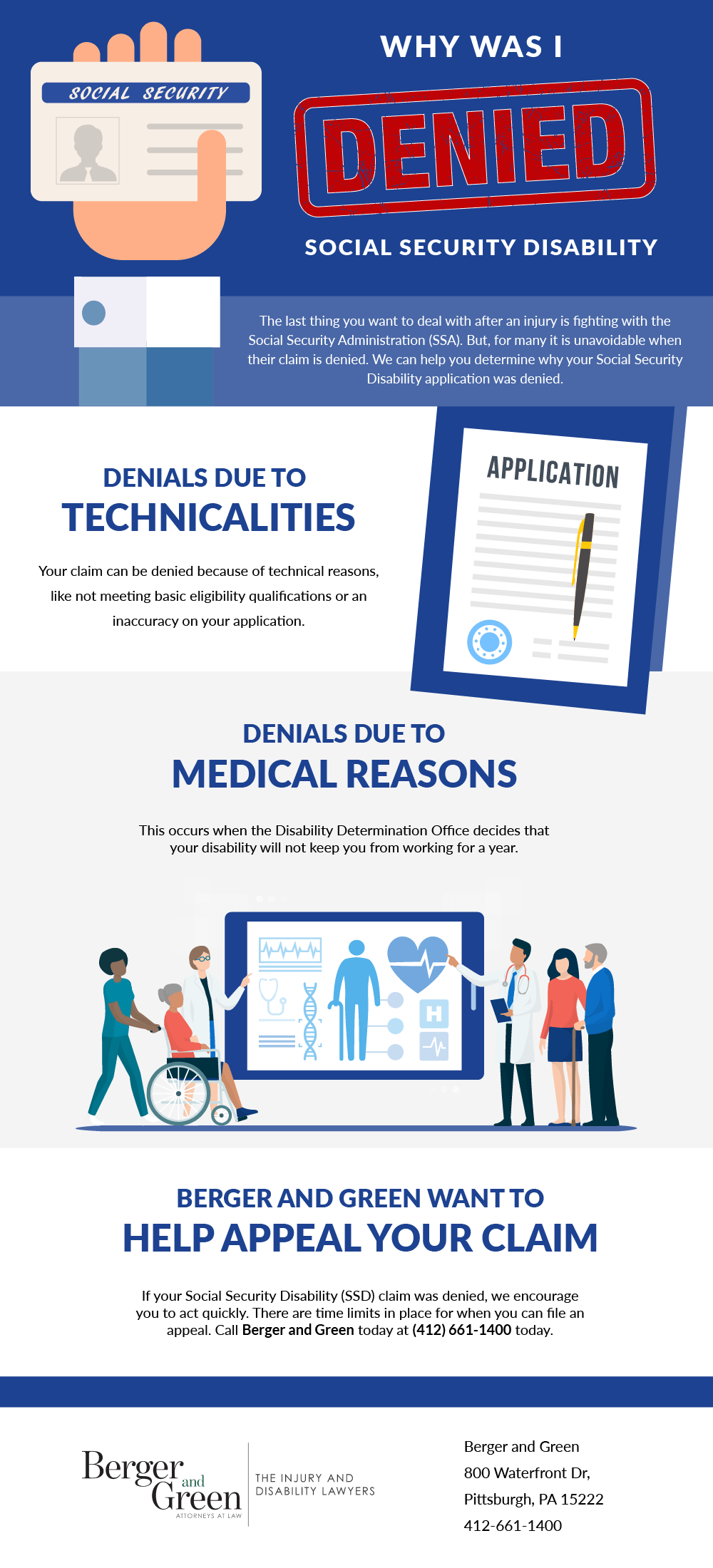 Pittsburgh Social Security Disability Denial Lawyer